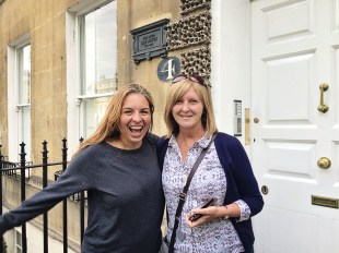 Outside No 4 Sydney Place